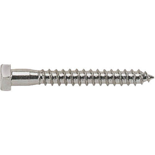 Lag Bolt, 3/8" x 4" L, Zinc Plated Les Distributions ICE