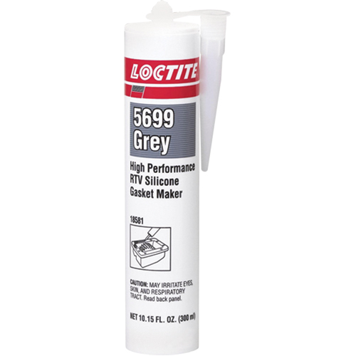 Compos&eacute; &agrave; joints de silicone RTV haute performance 5699, Cartouche, Gris Les Distributions ICE