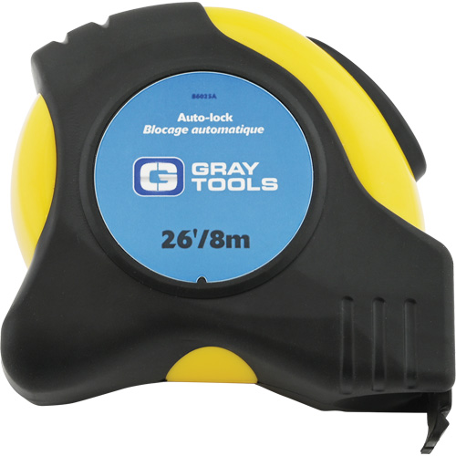 Ruban &agrave; mesurer Autolock, 1" x 26/8 m, Marques de goujon Imp&eacute;rial & m&eacute;trique Les Distributions ICE