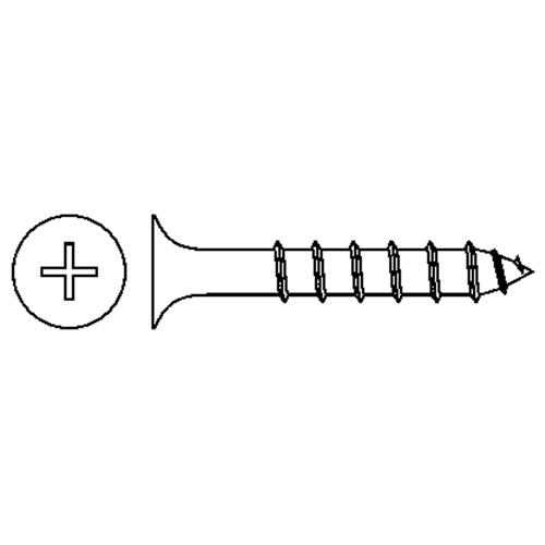 Drywall Screws, #6 x 2" L, Black Oxide Les Distributions ICE