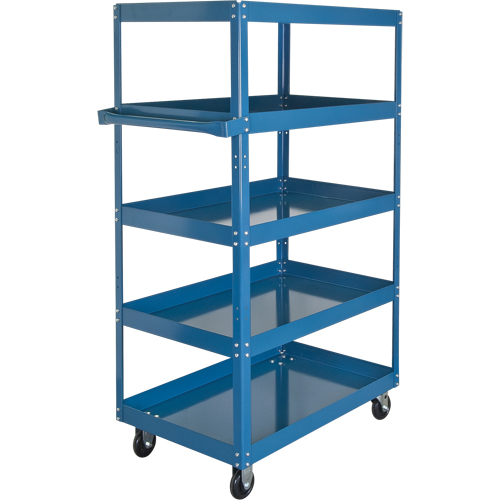 Chariots &agrave; tablette, 5 Tiers, 18" la x 61" h x 30" p, Capacit&eacute; 900 lb Les Distributions ICE