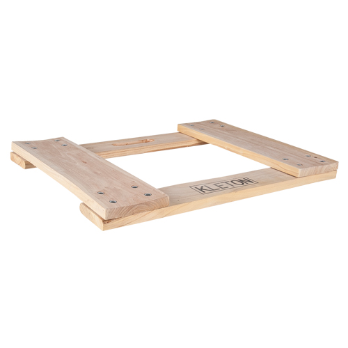Cadre de socle roulant en bois dur, Roues en Non compris, Capacit&eacute; de 900 lb, 18" la x 24" p x 1,5" h Les Distributions ICE