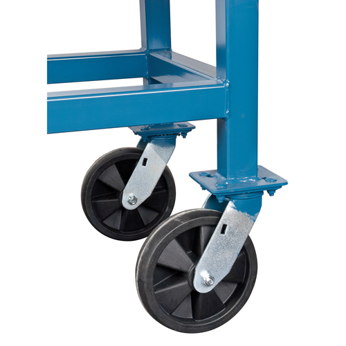 Elevated Platform Trucks, 60" L x 30" W, 1000 lbs. Capacity, Pneumatic Casters Les Distributions ICE