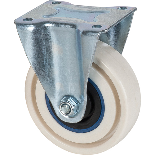 Sandwich Casters, Rigid, 4" (101.6 mm), Nylon, 440 lbs. (199.58 kg.) Les Distributions ICE