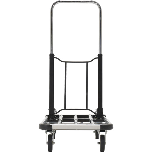 Fold-Up Platform Truck, Stainless Steel, 300 lbs., 28" L x 16" W, 33-1/2" High Les Distributions ICE