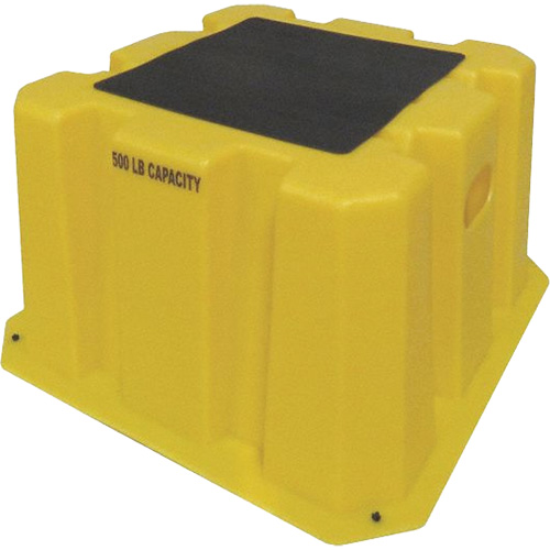 Escabeaux emboîtables industriels, 25" x 25" x Hauteur 14-3/4" Les Distributions ICE