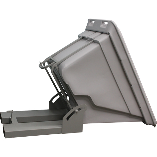 Conteneur autobasculeur, Poly&eacute;thyl&egrave;ne, 5/8 vg³, Gris Les Distributions ICE