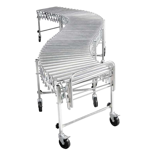 Expandable/Flexible Conveyors, 24" W x 24' 8" L, 200 lbs. per lin. ft. Capacity Les Distributions ICE