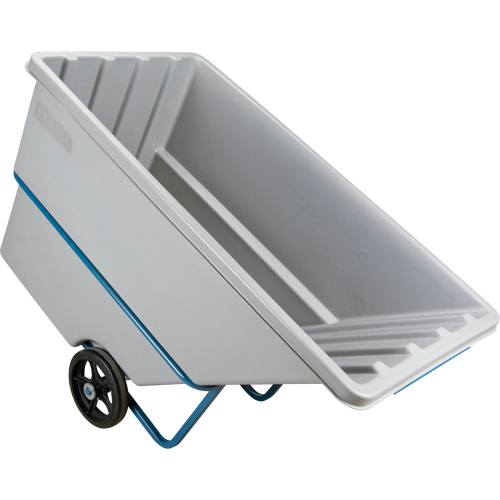 Tilt Truck, Polyethylene, 1.1 cu. yd., 2000 lbs. Load Capacity Les Distributions ICE