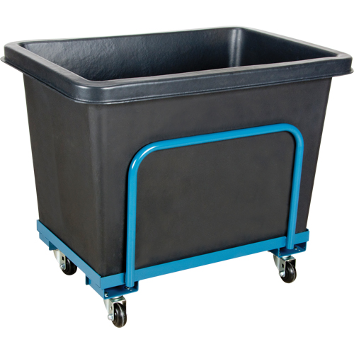 Tapered Wall Box Truck, Polyethylene, 37" L x 26" W x 30" H, 9 cu. ft. Volume, 800 lbs. Capacity Les Distributions ICE