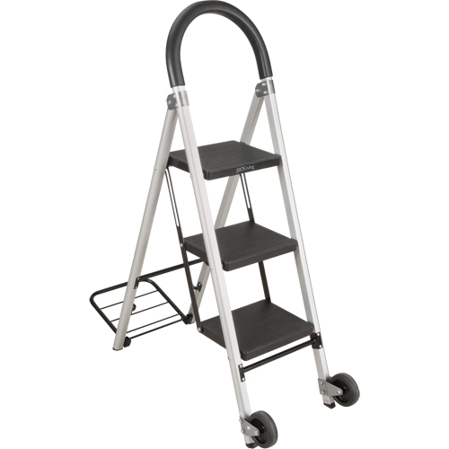 &eacute;chelle-escabeau, 3 marches, 20" x 18" x Hauteur 38-1/2" Les Distributions ICE