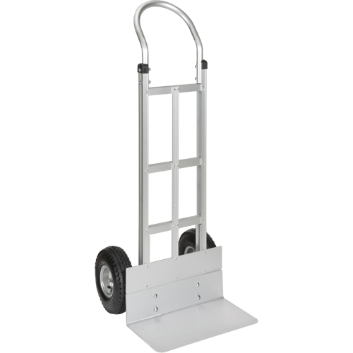 Diable d&eacute;mont&eacute;, Prise Continu, Aluminium, Hauteur de 49-5/8", Capacit&eacute; 500 lb Les Distributions ICE
