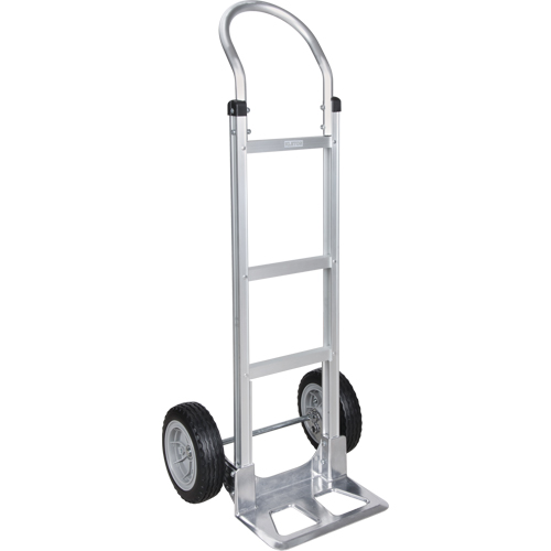Knocked Down Hand Truck, Continuous Handle, Aluminum, 49-5/8" Height, 500 lbs. Capacity Les Distributions ICE