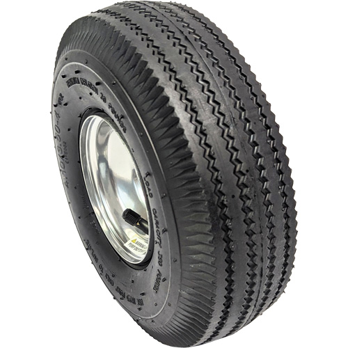 Replacement Pneumatic Tire for Hand Truck, 10" (254 mm), 350 lbs. Capacity Les Distributions ICE