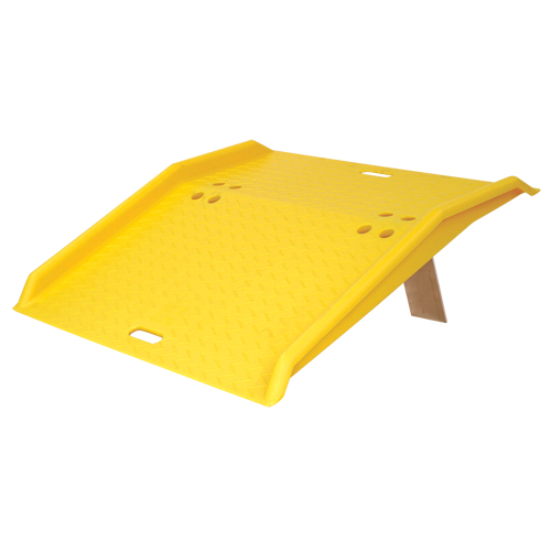 Rampe de quai de chargement portable en poly pour diable, Capacit&eacute; de charge 750 lb, 36" lo x 35" la x 5" h Les Distributions ICE