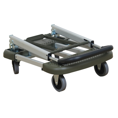 Telefolding Platform Truck, Aluminum, 330 lbs., 29-1/2" L x 17-1/2" W, 36-1/2" High Les Distributions ICE
