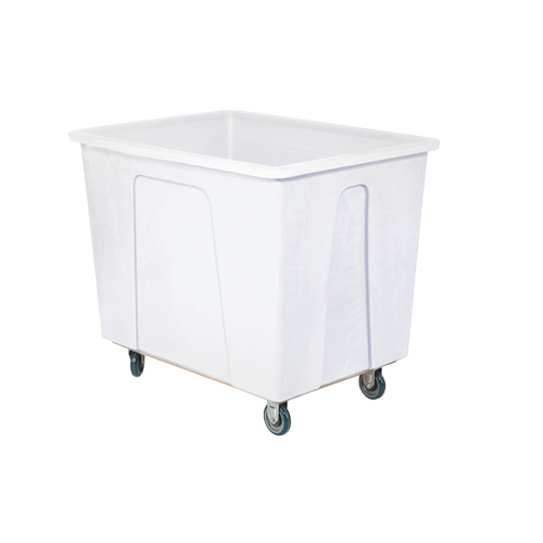 Box Truck, White Polyethylene, 46" L x 34" W x 40" H, 25 cu. Ft. Volume, 600 lbs. Capacity Les Distributions ICE