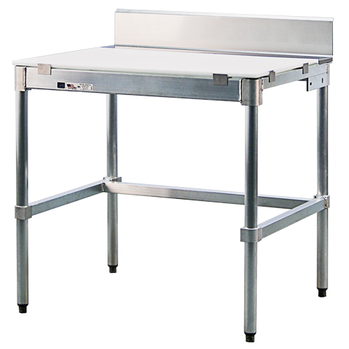 &eacute;tabli avec dessus en poly, 96" la x 30" p x 35-1/2" h, Capacit&eacute; 1000 lb Les Distributions ICE
