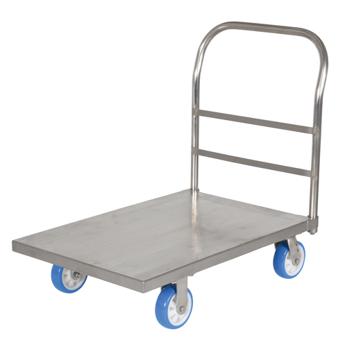 Chariot &agrave; plateforme, 36" lo x 24" la x Capacit&eacute; 2000 lb, Roues en Polyur&eacute;thane Les Distributions ICE