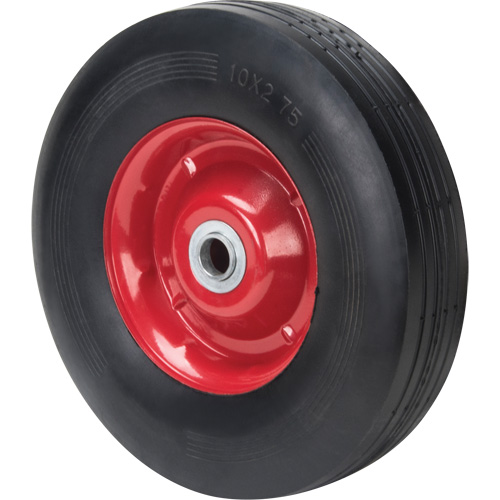 Semi-Pneumatic Wheel, 10" (254 mm), 200 lbs. Capacity Les Distributions ICE