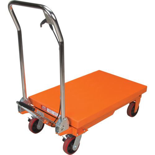 Table &eacute;l&eacute;vatrice &agrave; ciseaux hydraulique, 32" lo x 19-3/4" la, Acier, Capacit&eacute; 660 lb Les Distributions ICE