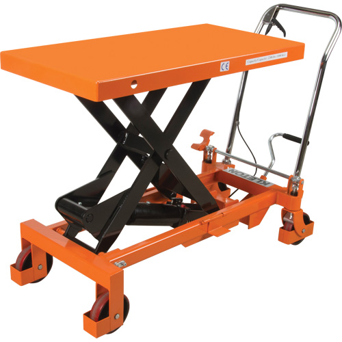 Table &eacute;l&eacute;vatrice &agrave; ciseaux hydraulique, 40" lo x 20 " la, Acier, Capacit&eacute; 2200 lb Les Distributions ICE