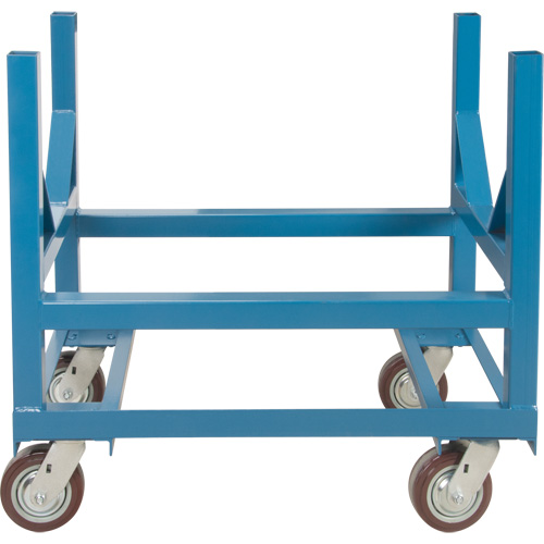 Chariot &agrave; berceaux pour tuyaux et barres, 24" lo x 24" la x 34" h, Capacit&eacute; de 2500 lb, Roue Polyur&eacute;thane Les Distributions ICE