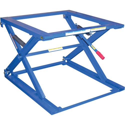 Support de palette ajustable, 42-1/2" lo x 40" la, Capacit&eacute; 5000 lb Les Distributions ICE