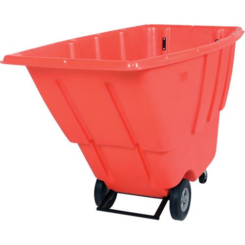 Chariot basculeur, Poly&eacute;thyl&egrave;ne, 0,5 vg³, Capacit&eacute; de charge de 450 lb Les Distributions ICE