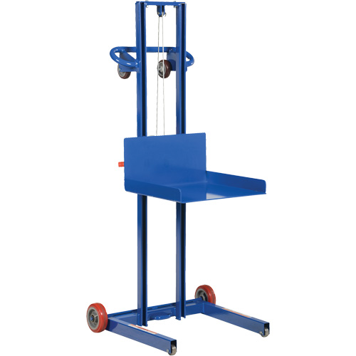 Low Profile Lite Load Lift, Hand Winch Operated, 400 lbs. Capacity, 55" Max Lift Les Distributions ICE