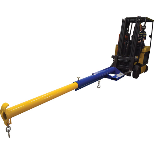 Grue t&eacute;lescopique pour chariot &eacute;l&eacute;vateur &agrave; fourche Economy Boom Les Distributions ICE