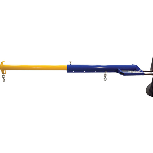 Grue t&eacute;lescopique pour chariot &eacute;l&eacute;vateur &agrave; fourche Economy Boom Les Distributions ICE