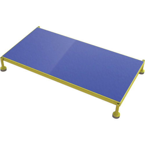 Plateforme de travail en une &eacute;tape &agrave; hauteur r&eacute;glable, 24" la x 48" pr, Capacit&eacute; de 800 lb, Enti&egrave;rement soud&eacute; Les Distributions ICE