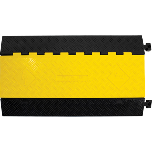 Protecteur de c&acirc;ble de s&eacute;rie moyenne Powerhouse, 5 canaux, 36" lo x 19,63" la x 2,25" h Les Distributions ICE