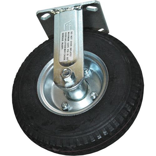 Platform Truck Pneumatic Rigid Caster Les Distributions ICE