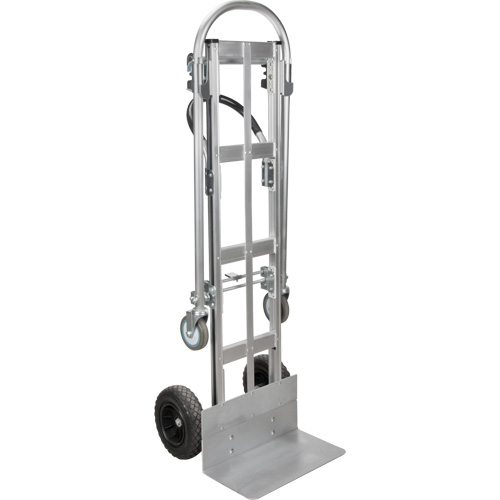 Convertible Hand Truck, Aluminum, 800 lbs. Capacity Les Distributions ICE