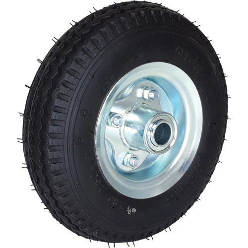 Pneumatic Wheel Assembly, 8" (203.2 mm), 295 lbs. (133.8 kg.) Capacity Les Distributions ICE
