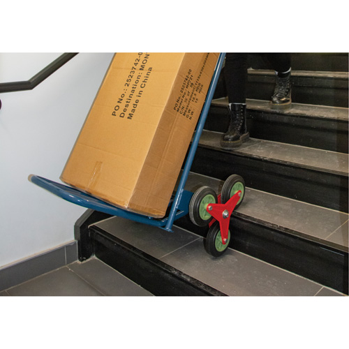 Stair Climbing Hand Truck, Steel Frame, 23-3/4" W x 45-5/8" H, 300 lbs. Capacity Les Distributions ICE
