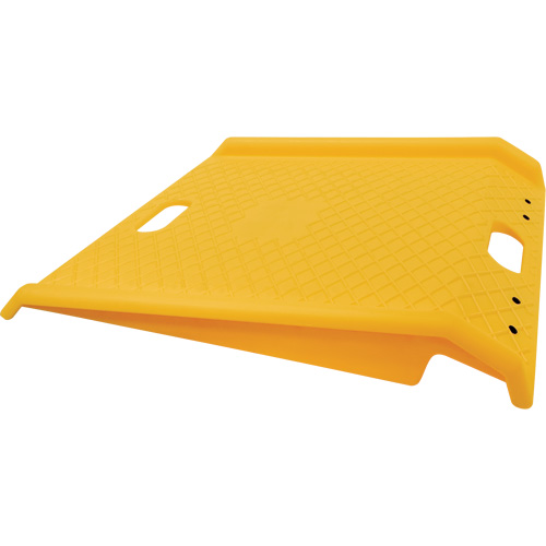Rampe de trottoir portable en poly pour diable, Capacit&eacute; de 1000 lb, 27" la x 27" lo Les Distributions ICE