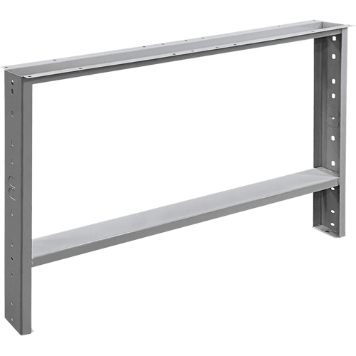 Workbench Leg, Steel, 48" D x 32" H, Single Les Distributions ICE