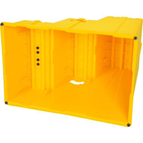 Escabeau industriel, 3 marches, 34-13/16" x 22-7/16" x Hauteur 28-1/2" Les Distributions ICE