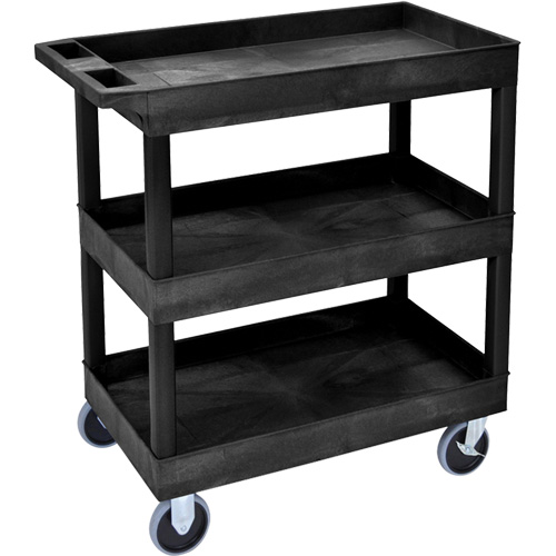 Tub Cart, 3 Tiers, 35-1/4" x 37-1/4" x 18", 375 lbs. Capacity Les Distributions ICE
