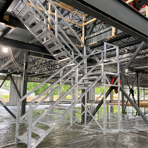 3-5 Step Telescopic Aluminum Smart Stairs Les Distributions ICE