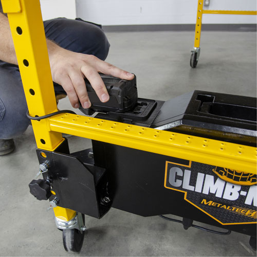 Motorized System for Climb-N-Go Scaffolding Les Distributions ICE