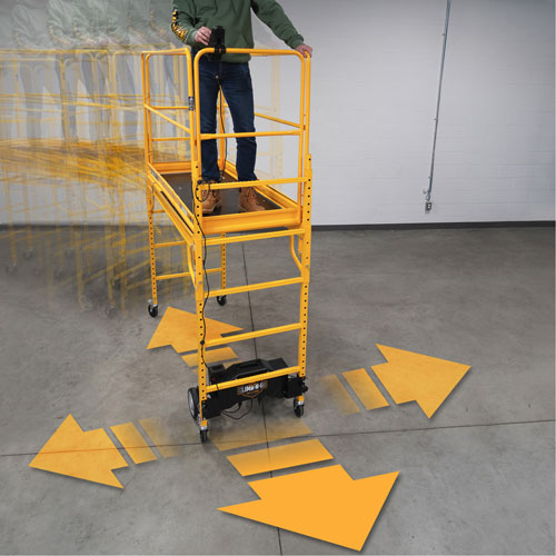Motorized System for Climb-N-Go Scaffolding Les Distributions ICE