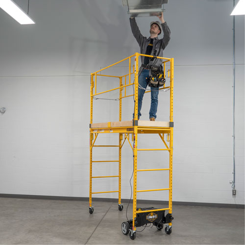 Motorized System for Climb-N-Go Scaffolding Les Distributions ICE