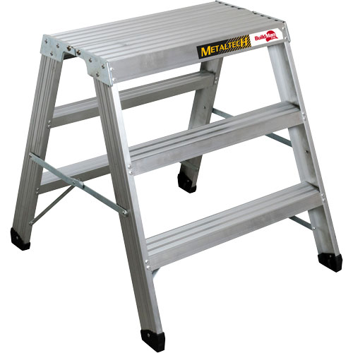 Poste de travail chevalet de sciage portatif, Cadre Aluminium, 12-1/4" p x 36" h Les Distributions ICE