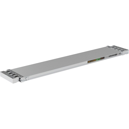 Telescoping Work Plank, 108" W x 12" D, 250 lbs. Capacity, Knocked Down Les Distributions ICE
