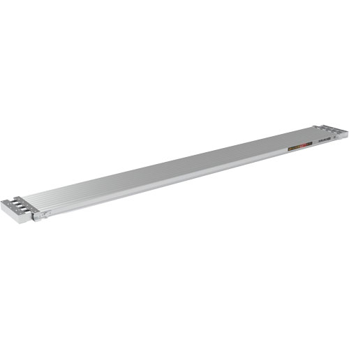 Telescoping Work Plank, 204" W x 12" D, 250 lbs. Capacity, Knocked Down Les Distributions ICE