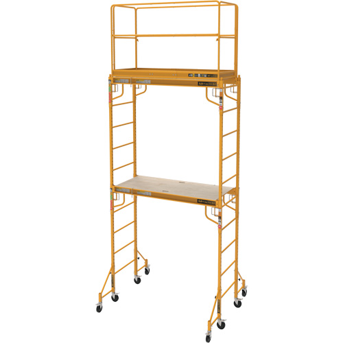 Trousse de garde-corps pour &eacute;chafaud Jobsite Series, 29-1/4" p x 44-1/2" h Les Distributions ICE